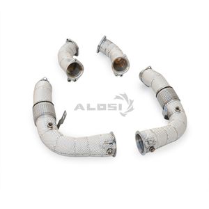 Tuyau d'échappement pour <span class=keywords><strong>BMW</strong></span> X6M G96 4.4T 2024-2026, échappement haute performance, downpipe, ajustement parfait - Product Image 4
