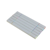 BECOL – Lot de 6 surligneurs double pointe pastel pour la protection des yeux, personnalisables avec logo, pour étudiants