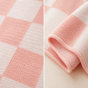 Coperta per Neonati in Cotone Lavorato a Maglia Kaiyue 70 X 90 <span class=keywords><strong>cm</strong></span>, Motivo a Quadretti in Quattro Colori, Produzione OEM ODM per Asili Nido - Product Image 5
