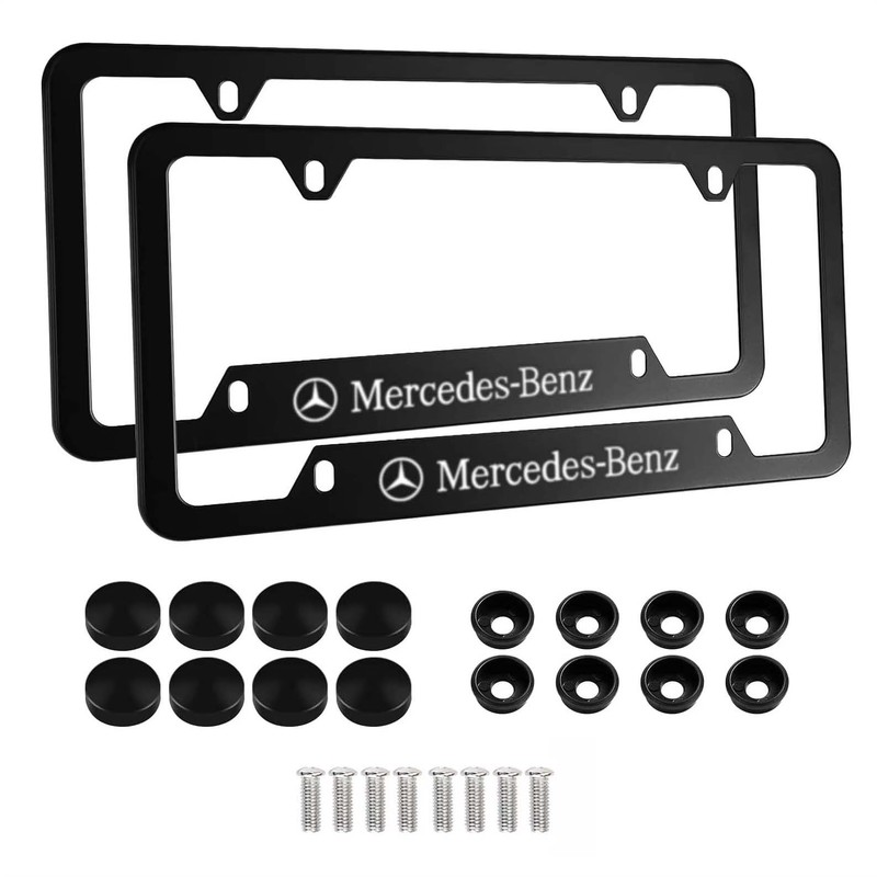 License Plate Frames Custom Design Embossed