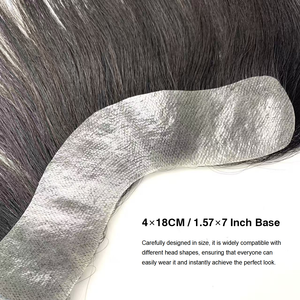 Prótesis Capilar de Cabello Humano <span class=keywords><strong>para</strong></span> <span class=keywords><strong>Mujer</strong></span>, Línea de Cabello Frontal <span class=keywords><strong>para</strong></span> Disimular la Calvicie, Peluca de Cabello Humano <span class=keywords><strong>para</strong></span> <span class=keywords><strong>Hombre</strong></span> - Product Image 2