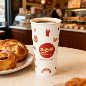 Venta de Fábrica: Vasos de Papel Desechables Biodegradables de 6oz, 8oz, 10oz y 12oz, Personalizables, de Pared Simple, para Cafeterías - Product Image 5