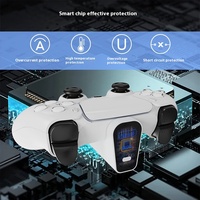 Poignée rechargeable P5 avec affichage longue durée Clip arrière externe Accessoire de jeu de charge