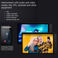 SIXWGH MAX 10,1 \ "HD Pantalla táctil Smart Hub Alexa/Google Home Compatible con Tuya Panel de control Zigbee/Bluetooth Smart Home Devices