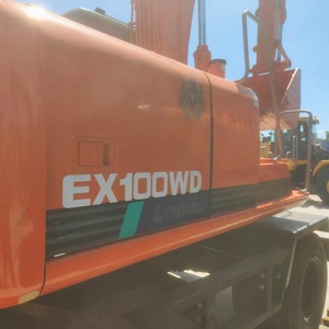 รถขุดหนักฮิตาชิ EX100WD มือสอง พร้อมเครื่องยนต์ เกียร์ ปั๊ม และเกียร์-10.7 ตัน บุ้งกี๋ขนาด 0.65 เมตร พร้อมส่งมอบ ใหม่ล่าสุด - Product Image 5