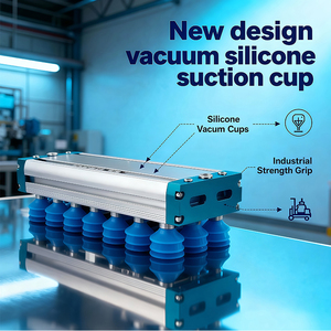 Ventosa Neumática Elíptica Integrada para Brazo Robótico, Ventosa de Esponja de Alta Succión para Chapa Metálica Industrial - Product Image 3