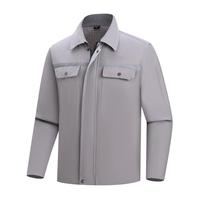 Haut de travail en coton 100% imperméable, tissu épais brossé, uniforme de sécurité avec bande réfléchissante, modèle MC-0535