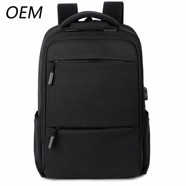 OEM Custom Waterproof Laptop Backpack, Durable Polyester Computer Bag for Business Travel & Corporate Branding Wholesale