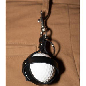 Funda de cuero PU para bolsa de golf, bolsa para pelotas de práctica, llavero, bolsa individual para guardar pelotas de golf - Product Image 5