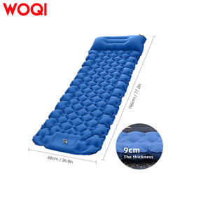 Colchoneta Inflable para Camping Woqi, Rectangular, para 1 Persona, Portátil, Impermeable, Colchón de Aire, Colchoneta para Dormir al Aire Libre, Azul, Personalizable - Product Image 3