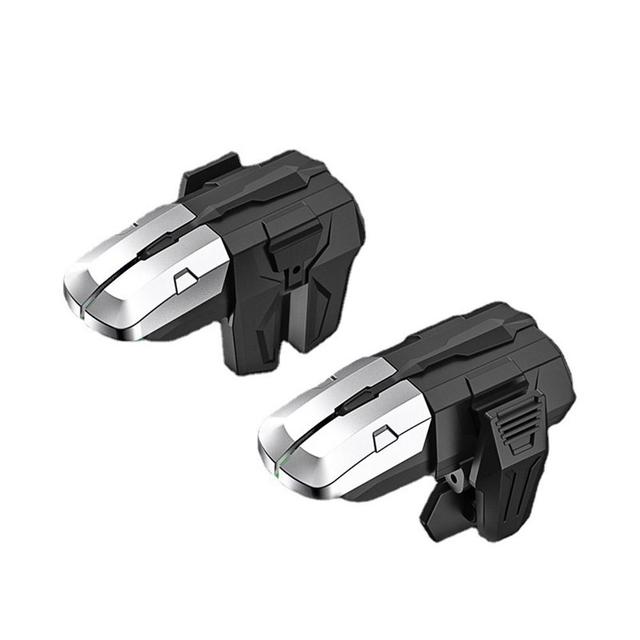 M-01 Mobile Game Trigger Gamepad Six-finger Aim Shooting Ergonomic Key Button for PUBG Phone Gaming Controller for Joystick