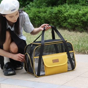 Moda evcil hayvan taşıyıcı çanta sıcak satış yüksek kalite dayanıklı genişletilebilir havayolu onaylı seyahat için kedi çantası Pet kafesleri taşıyıcı - Product Image 2