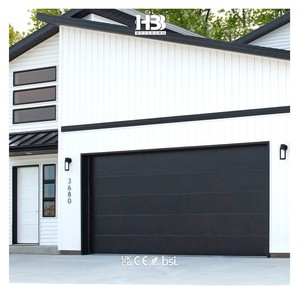 Úc hiện đại tự động trên không cửa nhà để xe trắng tuôn ra bánh sandwich Panel cho ngôi nhà làm bằng hợp kim nhôm hoàn thành bề mặt - Product Image 1