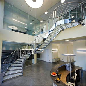 ألواح خشبية صلبة منحنية سلالم حلزونية Ottawa - Product Image 3