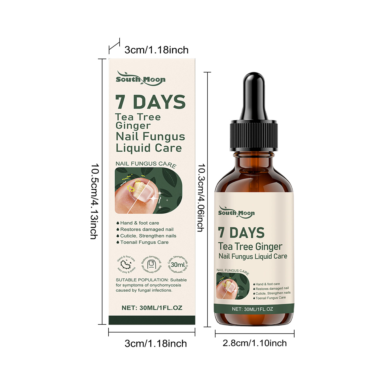 Spray contre les mycoses des ongles