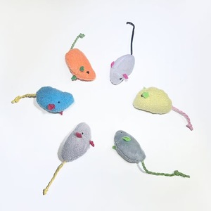 <b>Plush</b> <b>Cat</b> Toy Mouse With Catnip Indoor Play For <b>Cats</b> - Product Image 3