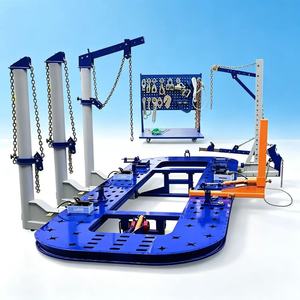 Plataforma de Reparación de Abolladuras para Carrocerías de Automóviles, Corrector de Chasis de Acero al Manganeso, con Orificios Cuadrados, Cinco Filas, <span class=keywords><strong>Keni</strong></span> LT-520/LT-560, Banco de 560mm - Product Image 1