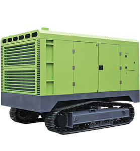 เครื่องอัดอากาศดีเซลแบบเคลื่อนที่บนรางตีนตะขาบ GLGW 1100 ลูกบาศก์ฟุตต่อนาที 25 บาร์ คัมมินส์ 294 กิโลวัตต์ สำหรับงานขุดเจาะเหมืองในพื้นที่ซับซ้อน - Product Image 1