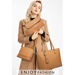 Set di 4 Borse da Donna Personalizzate all'Ingrosso: Borsa <span class=keywords><strong>a</strong></span> Mano, <span class=keywords><strong>Portafoglio</strong></span>, Borsa <span class=keywords><strong>a</strong></span> <span class=keywords><strong>Tracolla</strong></span>, Borsa con Manico Superiore - Product Image 6