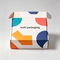 Boîte en carton ondulé personnalisée pour l'emballage, carton en papier ondulé, boîte d'expédition imprimée, boîtes d'expédition personnalisées avec logo