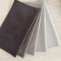 Tissu texturé multicolore 100% polyester anti-boulochage, doux pour les housses de canapé, tissu pour canapé