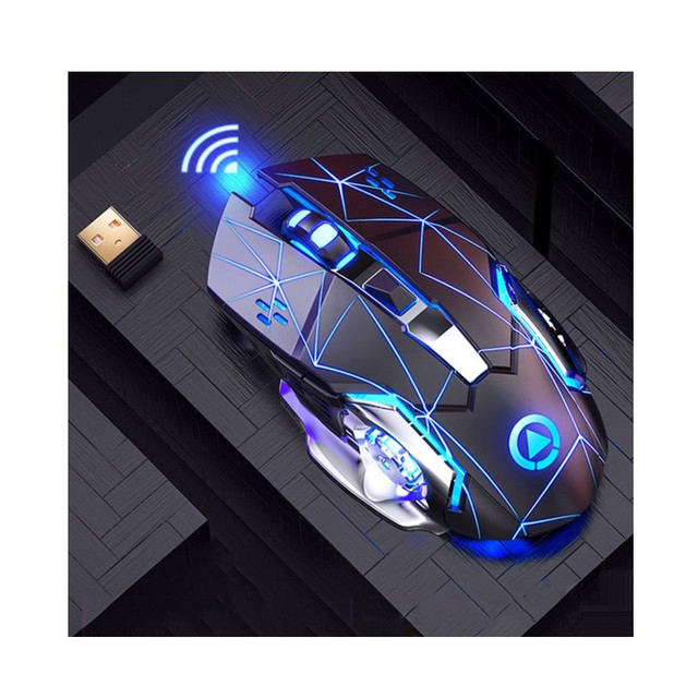 Cheapest A4 2.4GHz 1600DPI Three Modes Silent Mouse Adjustable Rechargeable Wireless Gaming Mouse for Computer
