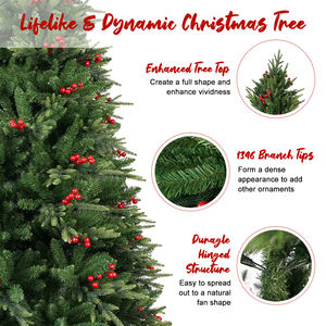 Venta al por Mayor de Fábrica, Árboles de Navidad Artificiales Personalizados de Primera Calidad para Decoración del Hogar - Product Image 6