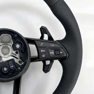 Expédition rapide, accessoires de volant chauffant en cuir pleine fleur pour <span class=keywords><strong>Audi</strong></span> A3 A4L A5 A6L A7 Q2L Q3 Q5 Q5L Q7 <span class=keywords><strong>TT</strong></span> TTS <span class=keywords><strong>Coupé</strong></span> Roadster <span class=keywords><strong>RS</strong></span> - Product Image 4
