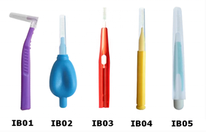 Cepillos interpróximo de ortodoncia para el cuidado bucal, palillos de dientes tipo L de 0,4mm, <span class=keywords><strong>cepillo</strong></span> Dental Interdental - Product Image 5