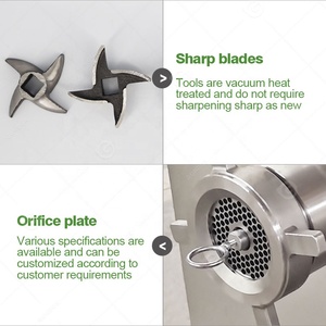 Máquina Industrial para <span class=keywords><strong>Picar</strong></span> <span class=keywords><strong>Carne</strong></span>, Motor Eléctrico, Dosificador, <span class=keywords><strong>de</strong></span> Alta Resistencia, para <span class=keywords><strong>Carne</strong></span> Congelada, <span class=keywords><strong>en</strong></span> <span class=keywords><strong>Venta</strong></span> a Bajo Precio - Product Image 4