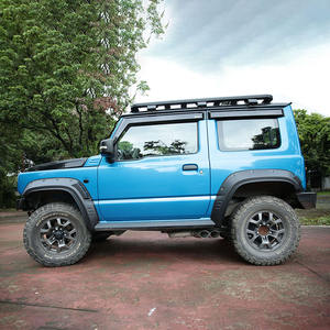 4wd एब्स प्लास्टिक व्हील आर्क 2018 + सुज़ुकी जिमनी ऑफरोड कार फेंडर फ्लेयर्स को कवर करते हैं - Product Image 5