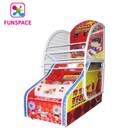 Équipement de jeux pour enfants Machine de jeu d'arcade de basket-ball à pièces de monnaie Machine de jeu de tir de basket-ball