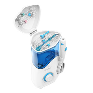 Flosser air Aquarius profesional untuk kawat gigi gusi gigi perawatan gigi daya listrik dengan 10 pengaturan 7 ujung untuk beberapa pengguna - Product Image 4