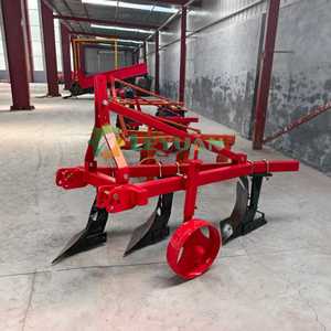 Furrow Plough 3 Row Red Agricultural <b>Cultivator</b> For Tractor Use - Product Image 3
