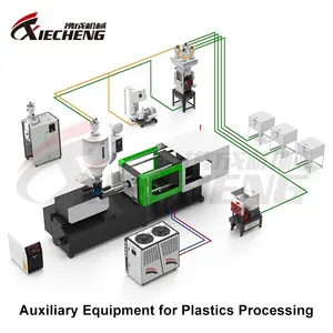 Xiecheng 20HP अपशिष्ट प्लास्टिक स्क्रैप पेराई मशीन के लिए प्लास्टिक रीसाइक्लिंग कोल्हू बोतल और बैरल