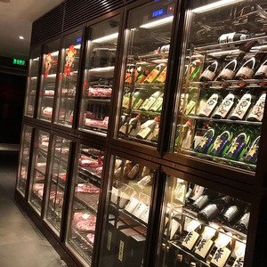 <span class=keywords><strong>Cave</strong></span> à vin rouge vitrine à vin haut de gamme étagère de <span class=keywords><strong>rangement</strong></span> murale de luxe en verre pour whisky étagères - Product Image 3