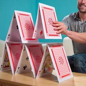 Naipes Jumbo Personalizados OEM 4 Veces Más Grandes para Trucos <span class=keywords><strong>de</strong></span> Magia, Actuaciones en Escenario, Resistentes al Agua - Product Image 2