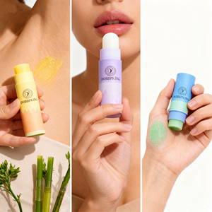 Sinh thái thân thiện Lip Balm ống bơm lại bao bì mỹ phẩm phân hủy sinh học kraft giấy sang trọng đẩy lên container - Product Image 3