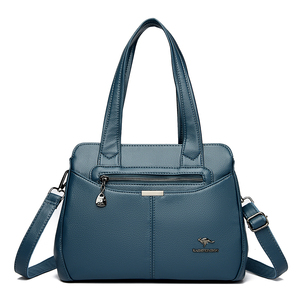 New Designer Fashion Handbag Women Large Capacity Tote Ladies Hand <b>Bags</b> <b>Soft</b> PU <b>Leather</b> and Handbags New Elegant Shoulder <b>Bag</b> - Product Image 6