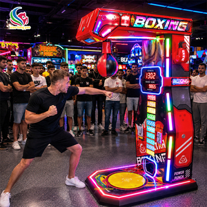 Machine de jeu d'arcade commerciale à monnayeur, testeur de force de boxe électronique, machine de puissance de frappe pour centre de jeux - Product Image 1