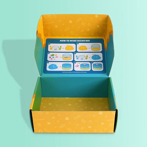 Buzón de envío corrugado plegable reciclable personalizado <span class=keywords><strong>precio</strong></span> al por mayor - Product Image 5