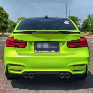 Auto Bodykit frente parachoques trasero Assy para <span class=keywords><strong>BMW</strong></span> Serie 3 F30 F35 <span class=keywords><strong>2013</strong></span>-2018 actualización M3 M4 estilo coche Kits de cuerpo con faldas - Product Image 5