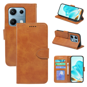 เคสฝาพับสำหรับ redmi Turbo <span class=keywords><strong>4</strong></span> Note 15 Pro + Note 14 Pro 14S 15C 15 <span class=keywords><strong>A5</strong></span>พร้อมฝาปิดแบบแม่เหล็กหนัง PU - Product Image 2