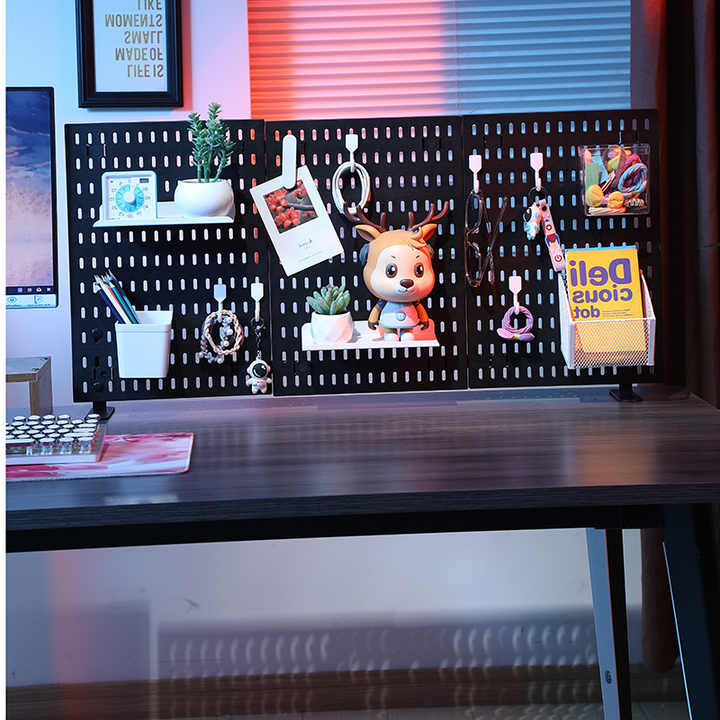 Waterproof Freestanding Polypropylene Pegboard with Base Ideal for ...