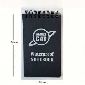 Custom Logo Waterproof Spiral Notebook, Pocket Stone Paper <b>Journal</b> for Outdoor Writing, All Weather Durable Notepad for Gifts - Product Image 4