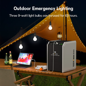 Generador Solar SHENHAUR 200W 300W 500W 1000W 2000W 3000W 110V 220V, Banco de Energía Portátil para Exteriores, Estación de Energía Solar Portátil FCT-W6476 - Product Image 1