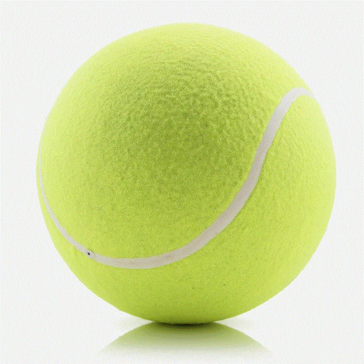 Big Size Tennisball individuell bedruckte Jumbo Tennisbälle Werbe geschenk Tennisball 6 /7/8/9,5 Zoll