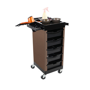 Professional Durable 5-Tier Salon Storage <b>Trolley</b> Cart Plastic Hair Salon Equipment Factory Wholesale - Product Image 4