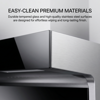 Hotte de cuisine électrique à double aspiration supérieure en forme de 7, en aluminium/acier inoxydable, avec filtre, classe d'efficacité énergétique, pour usage domestique