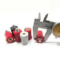 JYZ isolateur colonne d'isolation rouge hexagonale M8 * 30 D20 * 30H rouge basse tension SB isolateur M6